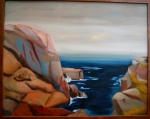 The Cape  oil on canvas 16x20 Sandy Lambert
