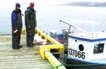 Austin and his wife Beverly returning from a fishing trip to harvest Lumpsucker roe in 2008.